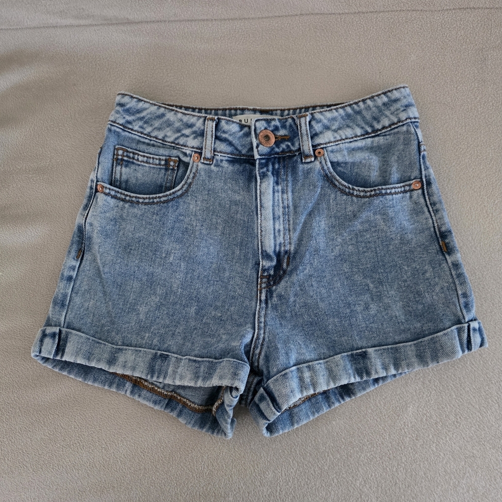 Pacsun Bullhead Denim Co. High Waisted Denim Mom Short, Size 5